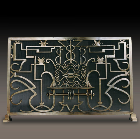 French Art Deco FirePlace Screen