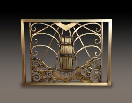 French Art Deco FirePlace Screen