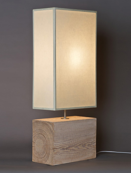 100-Year-Old Douglas Fir, a table lamp