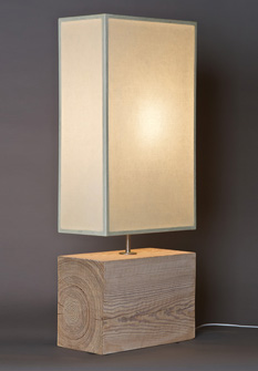 100-Year-Old Douglas Fir, a table lamp